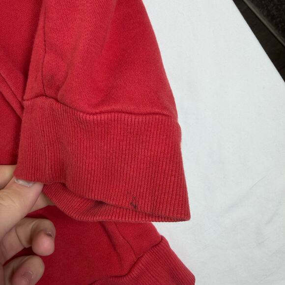 Wisconsin Badgers Hoodie Men's XL Under Armour Pullover Red College Sweatshirt - Picture 5 of 9